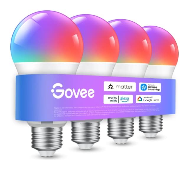 Govee A19 Smart LED Light Bulb E26 800lm