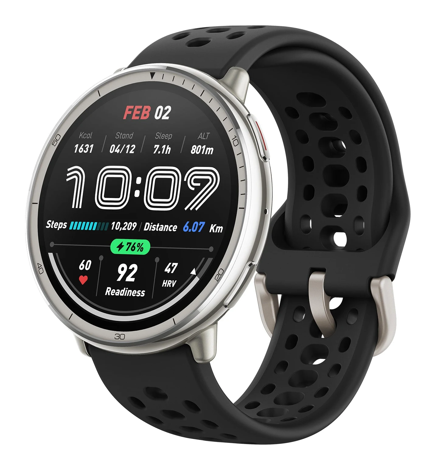 Amazfit Active 2 (Round, 44mm) Review: Stamina, Not Polish