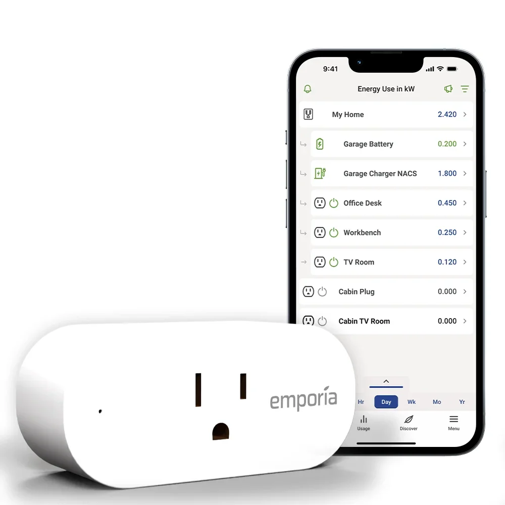 Emporia Energy Monitoring Smart Plug
