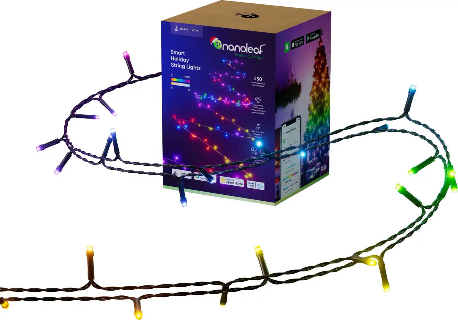 Nanoleaf Matter Smart Holiday String Lights