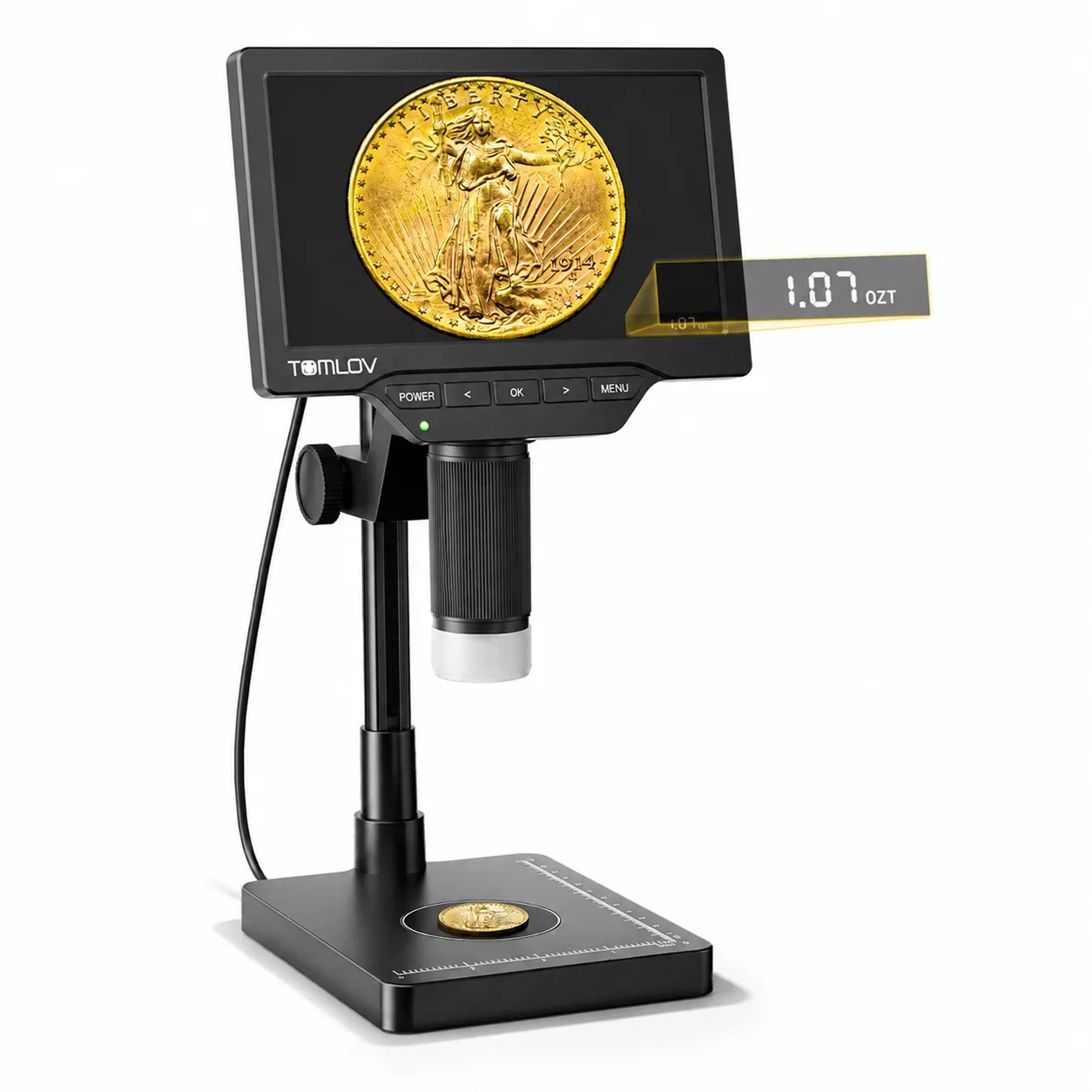 TOMLOV DM4W Max Review (2026): Coin Scope With a Scale