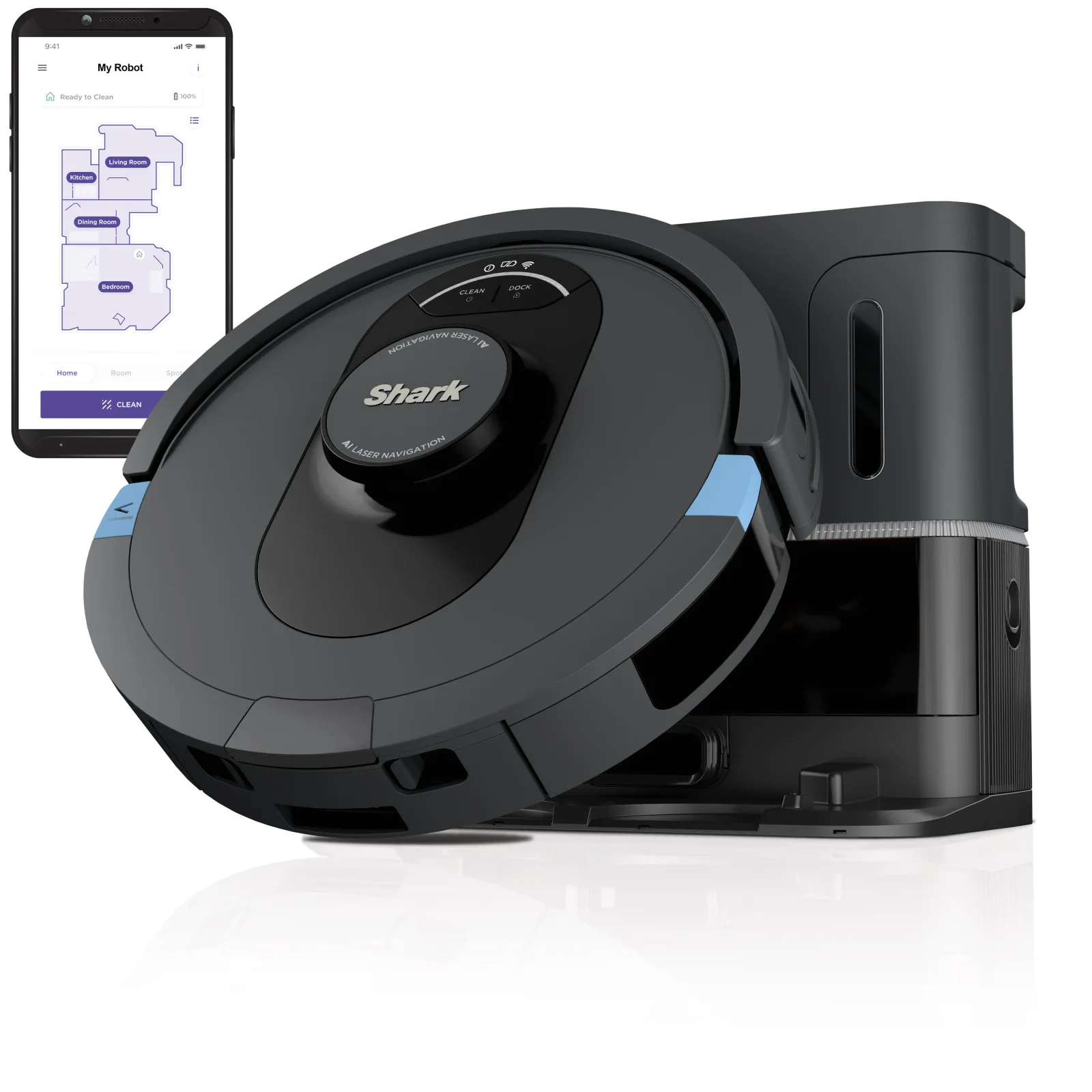 Shark AV2501S AI Ultra Robot Vacuum Review: Bagless Base