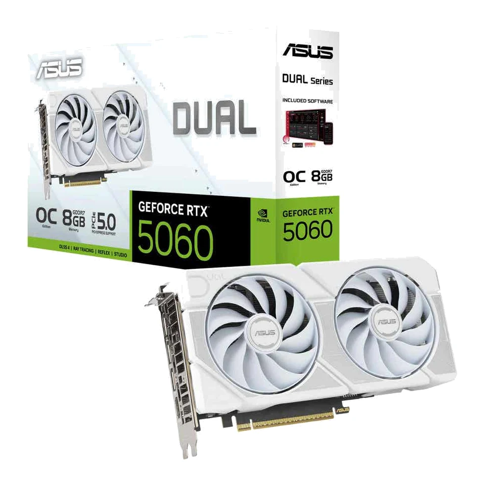 ASUS Dual GeForce RTX 5060 8GB GDDR7 OC Edition