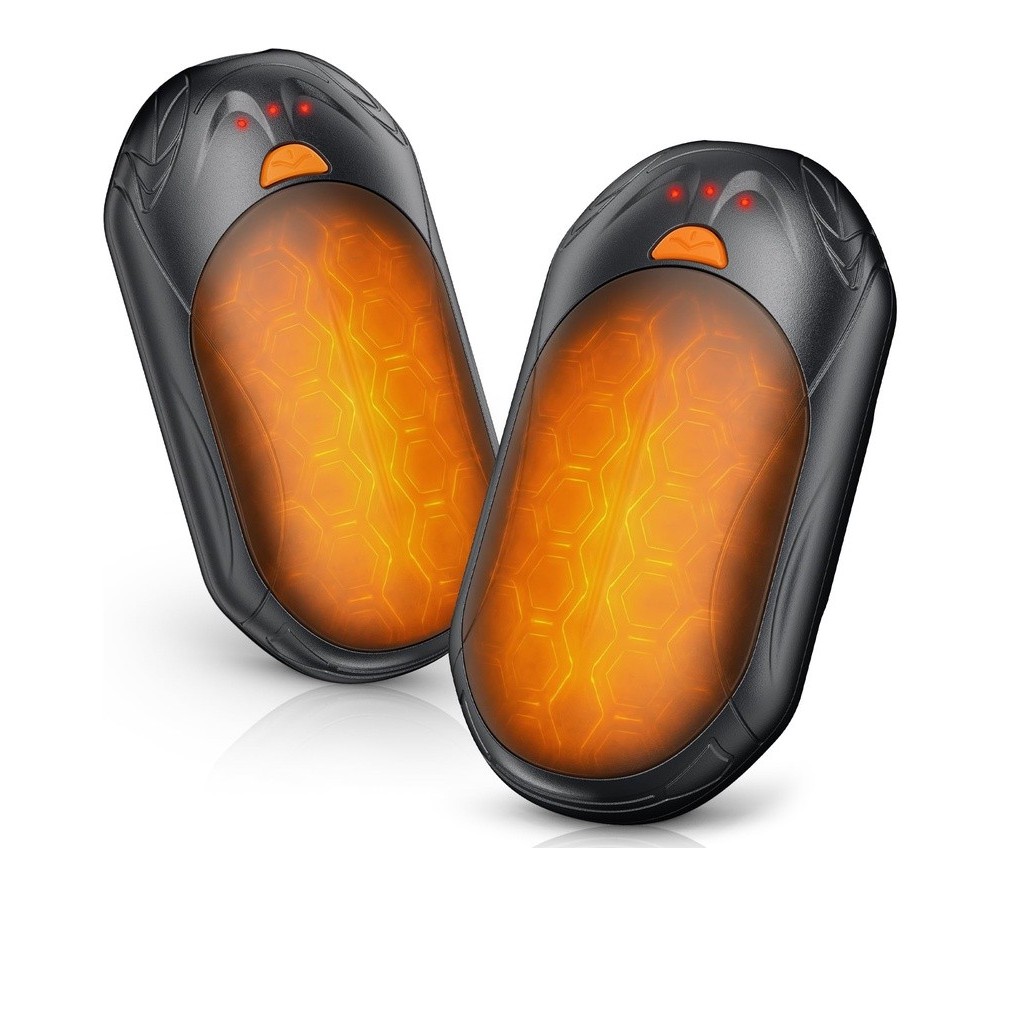POMPONGO Hand Warmers 2-Pack, 20H Heat, Rechargeable