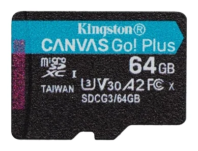 Kingston Canvas Go Plus microSD Card SDCG4