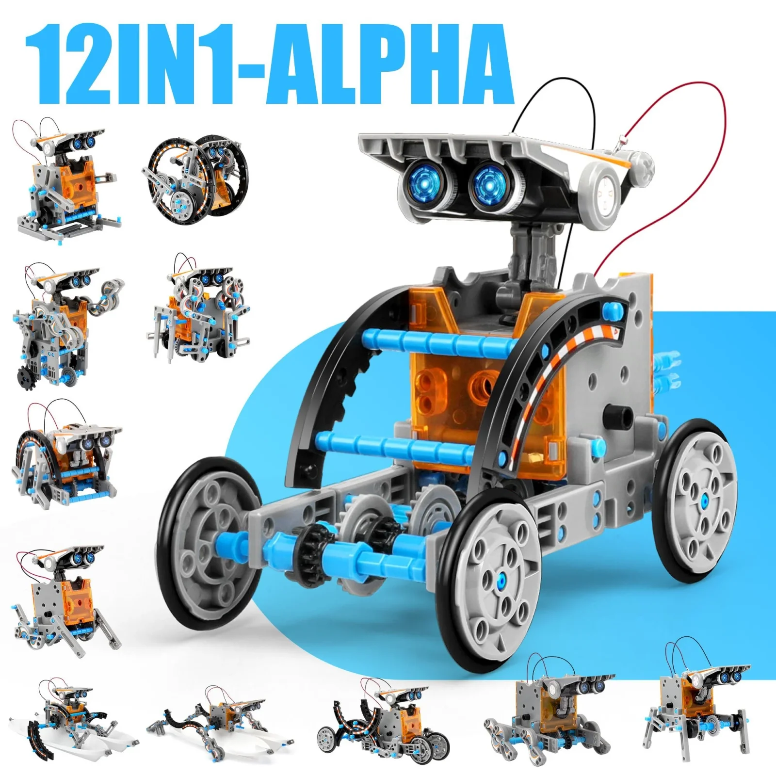 Sillbird STEM 12-in-1 Solar Robot